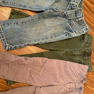 3 pairs of Old Navy jeans/pants. 18-24 months